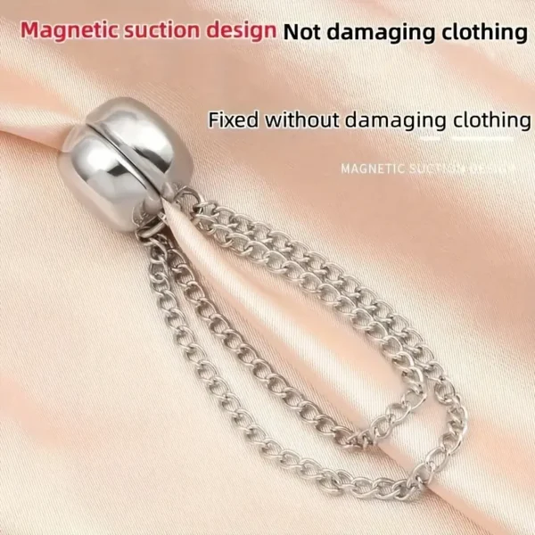 4 Pairs of Multifunctional Magnetic Clothes Clips, Powerful Magneti - Image 4